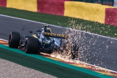 "Nico Hulkenberg Flying sparks at SPA- francorchamps 2018" / Photographer - Jasper Legrand