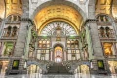 "Main hall at Antwerp central trainstation" / Photographer - Jasper Legrand